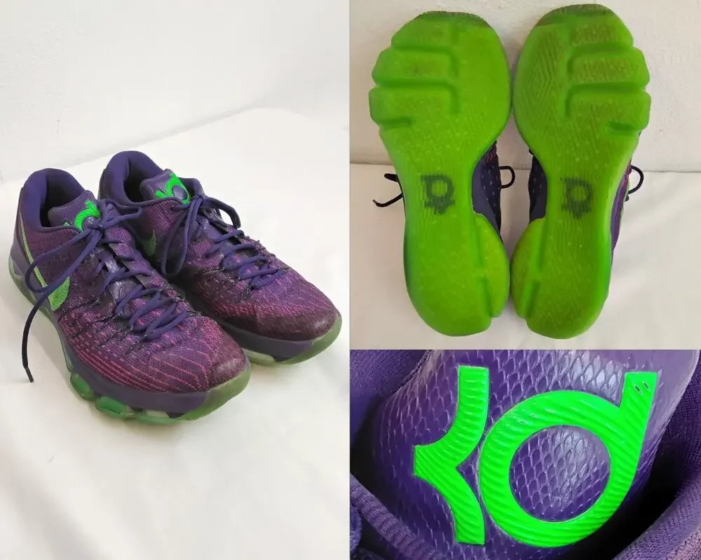 Nike KD 8 Suit Men's Size 11 Purple Low Top Kevin Durant Sneaker #J5901